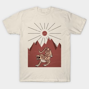 vintage bohemian tiger T-Shirt